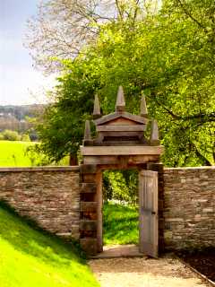 Hanham Court Gardens, Somerset