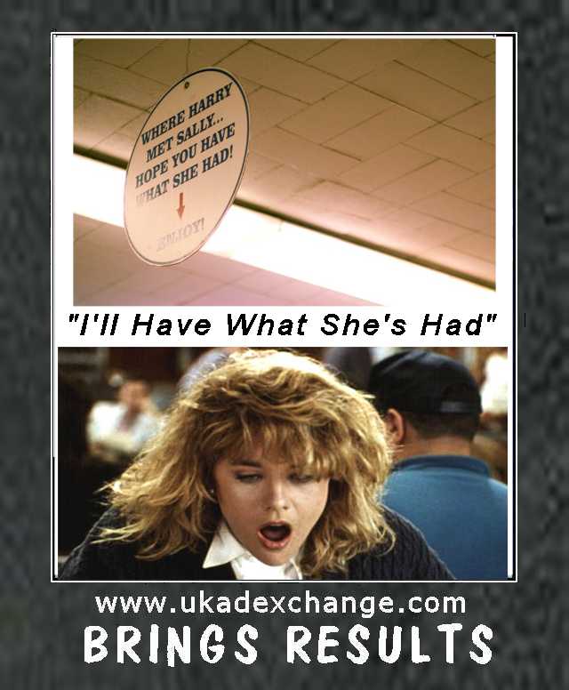 I'll Have What She's Had