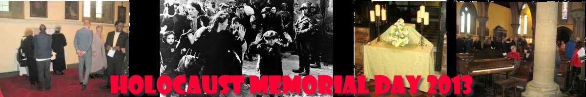 Holocaust Memorial Day 2013