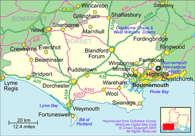 Dorset Map