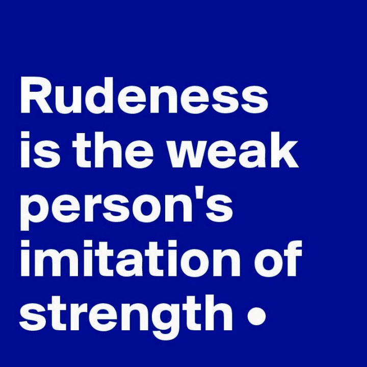 Rudeness